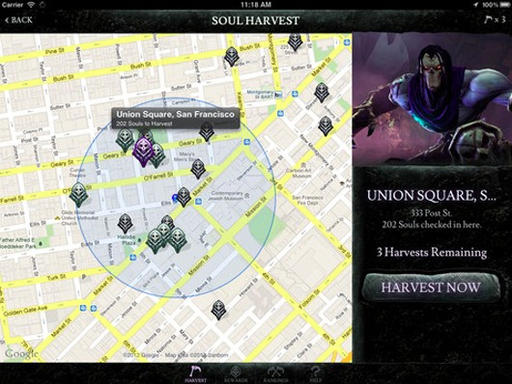 Новости - В промо-приложении Darksiders II: Soul Harvest для iOS нужно собирать души