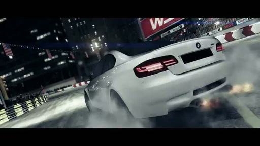 GRID 2 - Новый трейлер показывающий тачки от BMW "M"- серии
